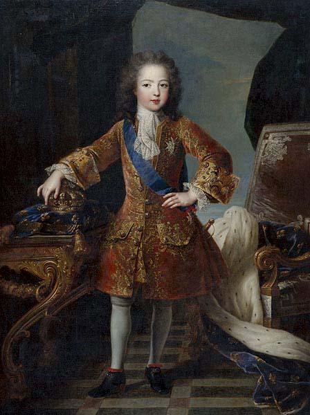  Portrait of King Louis XV of France as child
